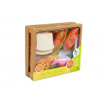 Súprava na krájania rýchleho občerstvenia - hot dog - na suchý zips